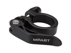 M-PART Quick release seat clamp 34.9 mm, black