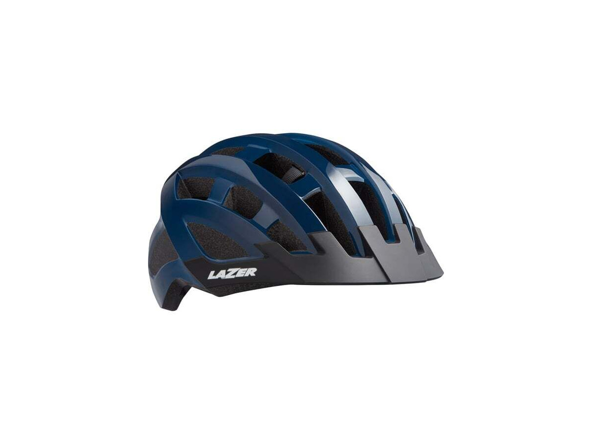 Lazer Compact Helmet, Blue, Uni-Adult click to zoom image