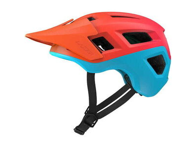 Lazer Coyote KinetiCore Helmet, Matt Orange Green click to zoom image