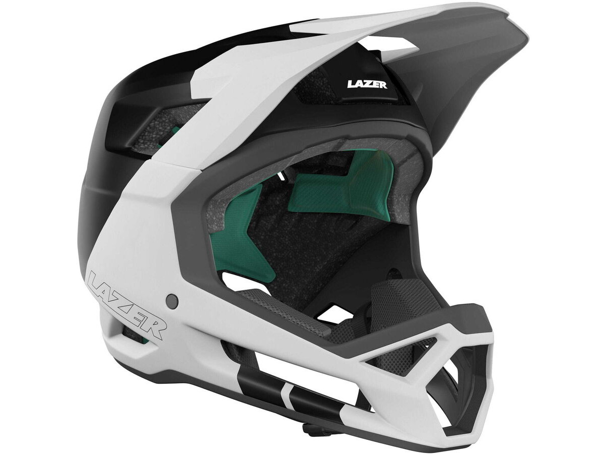 Lazer Cage KinetiCore, Matt White Black click to zoom image