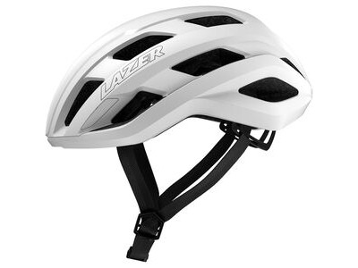 Lazer Strada KinetiCore Helmet, Full White click to zoom image
