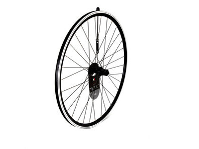 KX Pro Road 700C Q/R Sealed Bearing 8-10 Speed Wheels in Black Rear