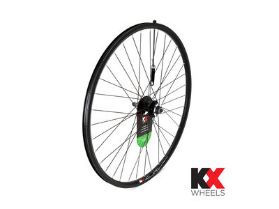 KX Hybrid 700C Doublewall Q/R Screw On Wheel Disc Brake in Black (Rear) BLACK