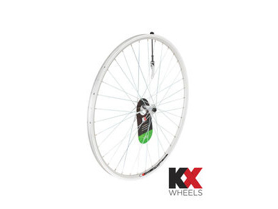 KX Hybrid 700C Doublewall Q/R Screw On Wheel Rim Brake (Rear) SILVER