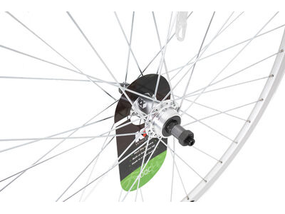 KX Hybrid 700C Doublewall Q/R Screw On Wheel Rim Brake (Rear) SILVER click to zoom image