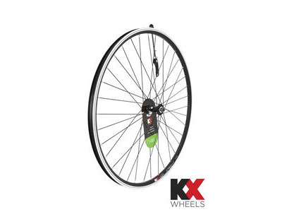 KX Hybrid 700C Doublewall Q/R Wheel Rim Brake (Front) BLACK
