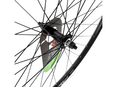 KX Hybrid 700C Doublewall Solid Axle Wheel Rim Brake in Black (Front) BLACK click to zoom image