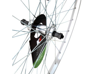 KX Hybrid 700C Singlewall Q/R Screw On Wheel Rim Brake (Rear) SILVER click to zoom image