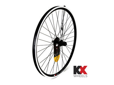 KX MTB 26" Doublewall Q/R Cassette Wheel Rim Brake (Rear) BLACK
