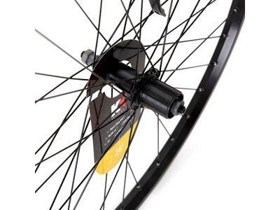 KX MTB 26" Singlewall Q/R Cassette Wheel Rim Brake (Rear) BLACK click to zoom image