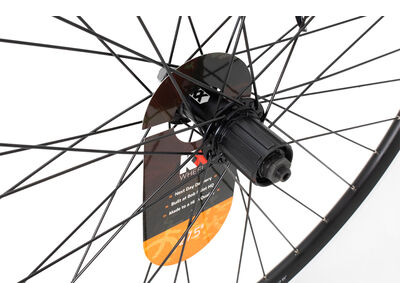 KX MTB 27.5" 650B Doublewall Q/R Cassette Wheel Rim Brake in Black (Rear) click to zoom image