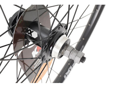 KX MTB 27.5" 650B Doublewall Q/R Screw On Wheel Disc Brake in Black (Rear) click to zoom image