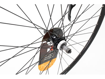 KX MTB 27.5" 650B Doublewall Q/R Screw On Wheel Rim Brake in Black (Rear) click to zoom image