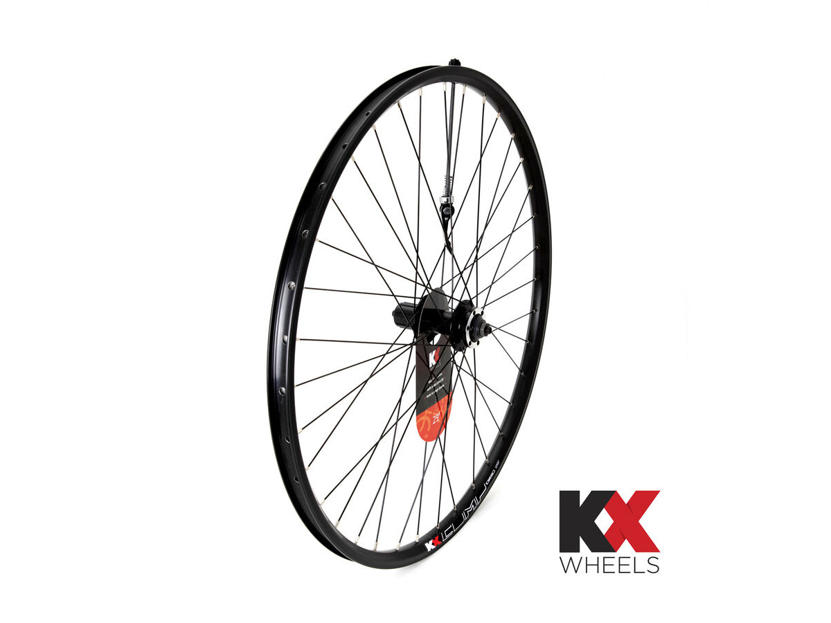 KX MTB 29" 29er Doublewall Q/R Cassette Wheel Disc Brake in Black (Rear) click to zoom image