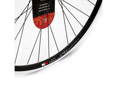 KX MTB 29" 29er Doublewall Q/R Screw On Wheel Rim Brake in Black (Rear) click to zoom image