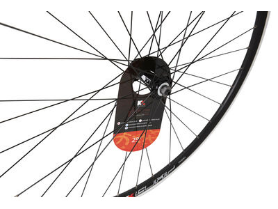 KX MTB 29" 29er Doublewall Q/R Wheel Rim Brake in Black (Front) click to zoom image