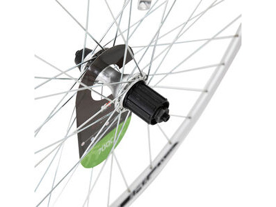 KX Road 700C Doublewall Q/R Cassette Wheel Rim Brake (Rear) SILVER click to zoom image