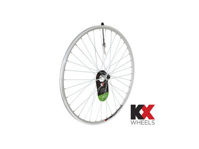 KX Road 700C Doublewall Q/R Wheel Rim Brake (Front) SILVER