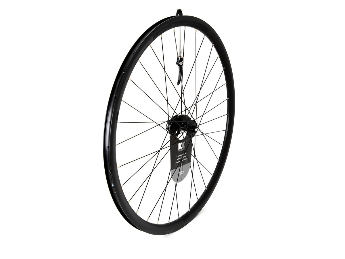 KX Pro Road 700C Q/R Disc Sealed Bearing 10-11 Speed Wheels Front click to zoom image