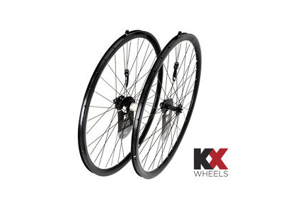 KX Pro Road 700C Q/R Disc Sealed Bearing 10-11 Speed Wheels Wheelset