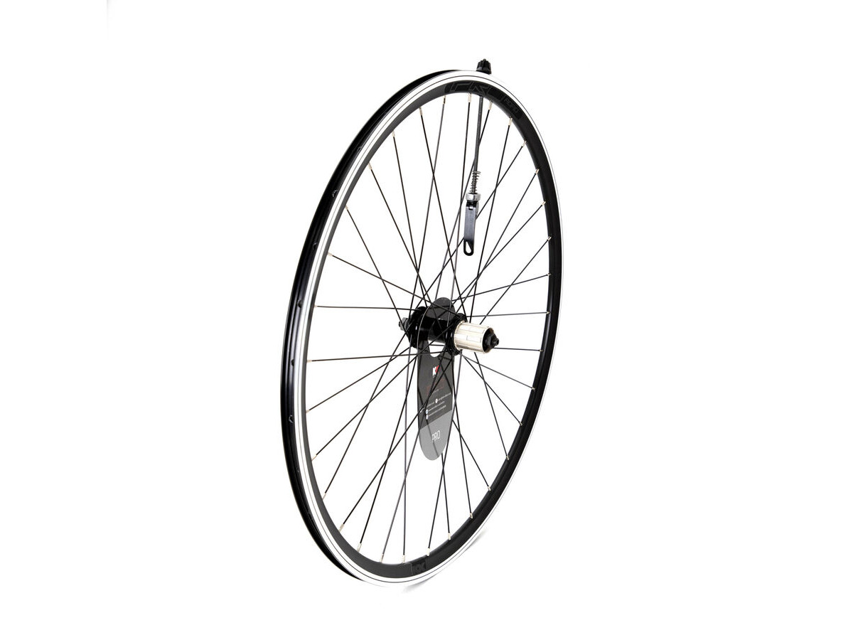KX Pro Road 700C Q/R Sealed Bearing Wheel 10-11 Speed in Black Rear click to zoom image