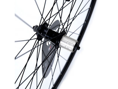 KX Pro Road 700C Q/R Sealed Bearing Wheel 10-11 Speed in Black Rear click to zoom image