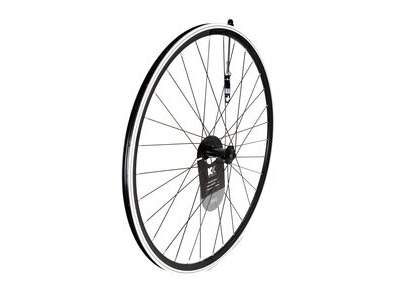 KX Pro Road 700C Q/R Sealed Bearing Wheel 10-11 Speed in Black Wheelset click to zoom image
