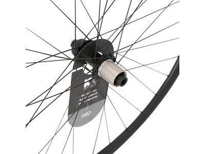 KX Pro Road Disc Tubeless Thru Axle Wheels in Black click to zoom image