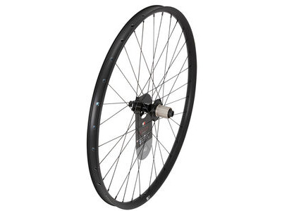 KX Pro 27.5" MTB Disc Tubeless Thru Axle Wheels in Black Rear
