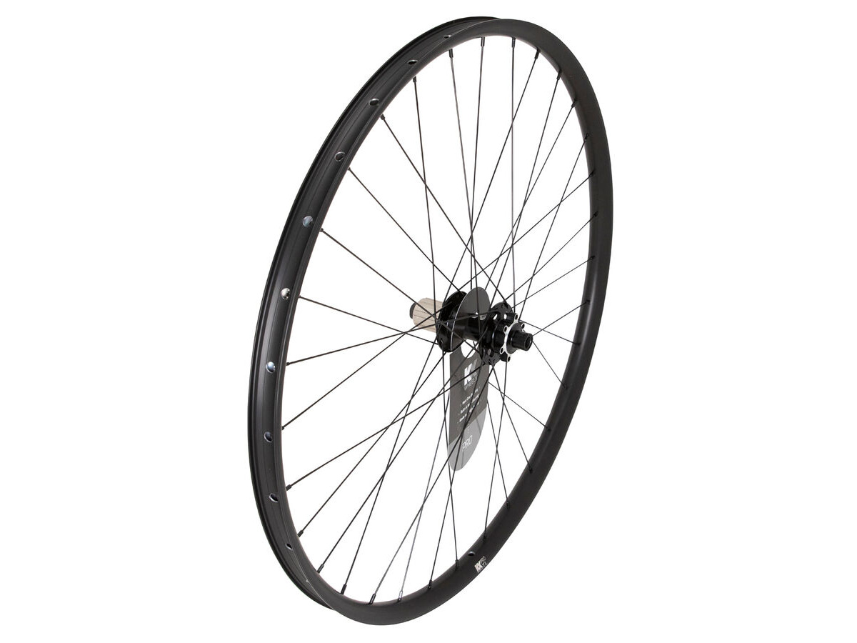 KX Pro 29" MTB Disc Tubeless Thru Axle Wheels in Black Rear click to zoom image
