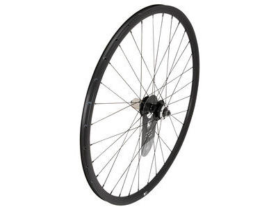 KX Pro Road Disc Tubeless Q/R Wheels in Black Rear