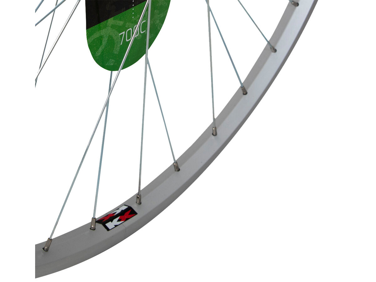 KX Economy 700C Single Wall 36H Rim in Silver click to zoom image