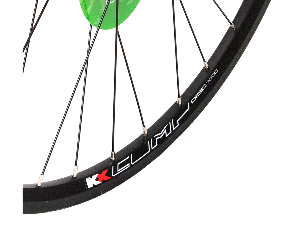 KX Economy Hybrid 700C Double Wall Disc Rim 36H in Black click to zoom image