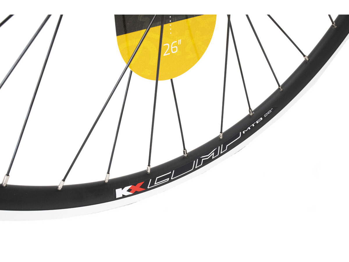 KX Economy MTB 26" Double Wall 36H Rim in Black click to zoom image