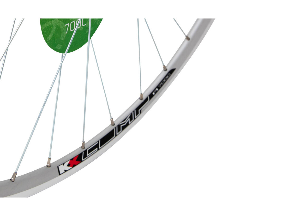 KX Economy Road 700C Narrow Section 36H Rim in Silver click to zoom image