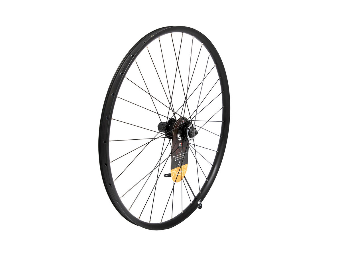 KX MTB 27.5" 650B Doublewall Q/R " Boost" 141mm Cassette Tubeless Wheel Disc Brake in Black (Rear) click to zoom image