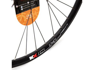 KX MTB 27.5" 650B Doublewall Q/R Cassette Wheel Disc Brake 141mm Boost in Black (Rear) click to zoom image