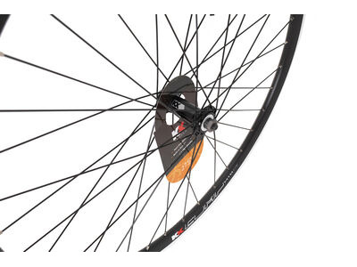 KX MTB 27.5" 650B Doublewall Solid Axle Wheel Rim Brake in Black (Front) click to zoom image