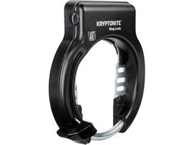 KRYPTONITE Ring Lock with plug in capability - non retractable (Sold Secure silver)