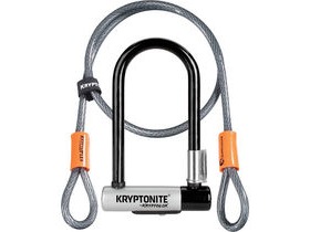 KRYPTONITE Kryptolok Mini-7 w/ Flex Cable & Flexframe Bracket