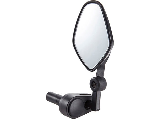 M-PART Commute mirror internal bar-end clamp black click to zoom image
