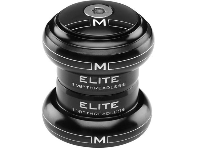 M-PART Elite black threadless headset 1" click to zoom image
