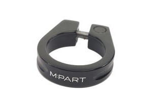 M-PART Threadsaver seat clamp 28.6 mm, black