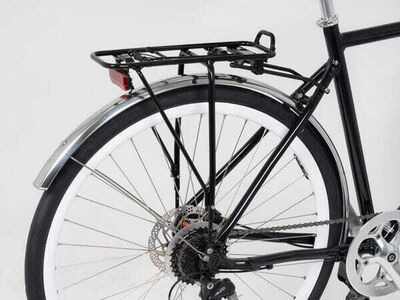 M-Part City AVS Adjustable Rear Pannier Rack black click to zoom image