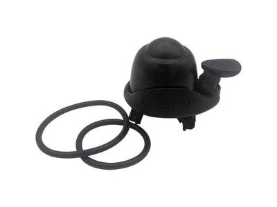 M-Part Bell with straps black, carded