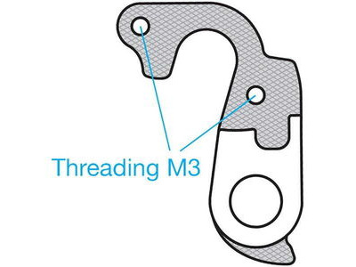 M-Part GEAR HANGER Trek click to zoom image