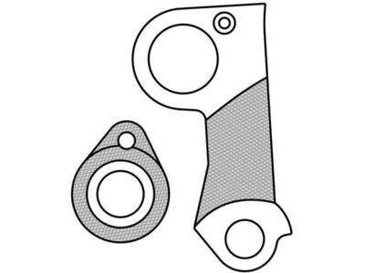 M-Part GEAR HANGER Cube (hanger + axle cap) click to zoom image