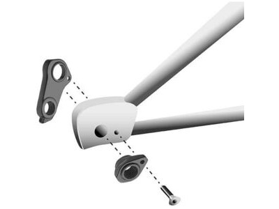 M-Part GEAR HANGER Giant (hanger + axle cap) click to zoom image