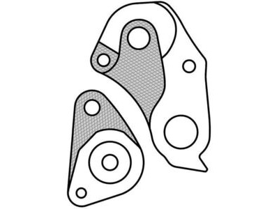 M-Part GEAR HANGER Giant (hanger + axle cap) click to zoom image