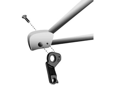 M-Part GEAR HANGER Ghost click to zoom image